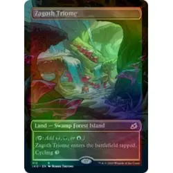 FOIL ZAGOTH TRIOME (SHOWCASE) Ikoria IKO Magic MTG MINT CARD - Image 1