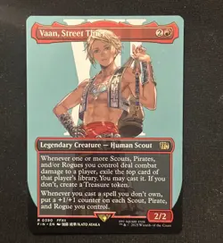 Vaan, Street Thief Borderless Surge Foil - FIN 0535 NM - MTG Magic - Image 1