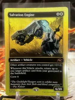 MTG | Salvation Engine (✨First-Place Foil✨) [Aetherdrift] - Image 1