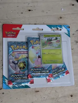 Pokemon TCG: Journey Together Triple Blister Pack - Yanmega Sealed - Image 1