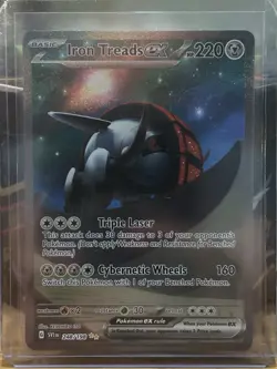 Pokemon TCG Iron Treads EX 248/198 Scarlet Violet Base Special Illustration NM - Image 1