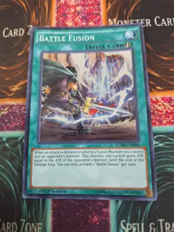 Yugioh Battle Fusion FUEN-EN056 Super Rare 1st Edition Near Mint - Image 1