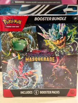 Pokemon TCG: Twilight Masquerade Booster Bundle - 6 Packs - Image 1