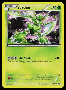 Pokemon Dark Explorers 4/108 Scyther - Image 1