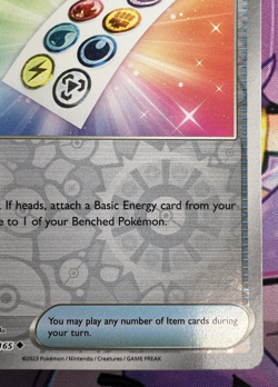 ✨1c Start✨ Energy Sticker 159/165 Reverse Holo 151 Pokemon Trading Card Game 🌺 - Image 2
