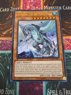 Yugioh Gameciel, the Sea Turtle Kaiju DUDE-EN037 Ultra Rare 1st Edition NM - Image 1