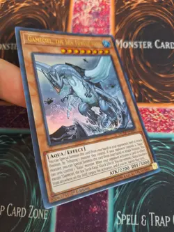 Yugioh Gameciel, the Sea Turtle Kaiju DUDE-EN037 Ultra Rare 1st Edition NM - Image 2