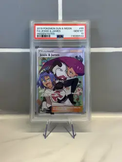 Pokemon - Jessie and James - 68/68 - Hidden Fates - PSA 10 - Gem Mint - Image 1
