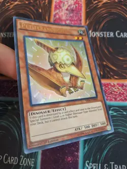 Yugioh Petiteranodon SR04-EN000 Ultra Rare 1st Edition Near Mint - Image 2