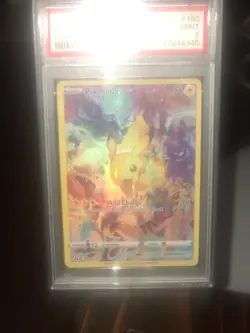 PSA 9 MINT Pikachu 160/159 Crown Zenith FULL ART Pokemon Card Secret Rare - Image 3