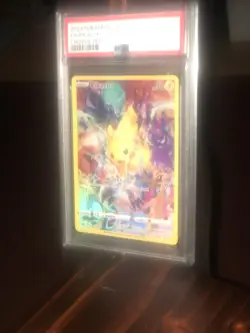 PSA 9 MINT Pikachu 160/159 Crown Zenith FULL ART Pokemon Card Secret Rare - Image 5