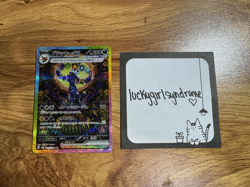 [pokemon card] umbreon ex 217/187 sv8a: terastal fest ex holo (japanese) - Image 1