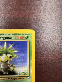 Pokemon Cards: Gym Heroes 1st Edition Uncommon: Erika's Exeggutor 44/132 LP - Image 4