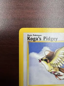 Pokemon TCG Gym Challenge 1st Edition Koga's Pidgey 49/132 Regular LP - Image 3