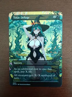 Toxic Deluge - Full Art Altered Art Custom Anime Proxy Cards - Image 1