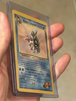 2000 Pokemon TCG Misty’s Cloyster 029/132 Gym Heroes Rare Vintage Card WOTC NM - Image 5