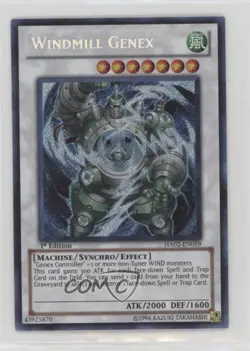 Windmill Genex 1st Ed. YuGiOh Hidden Arsenal 2 #HA02-EN059 2010 0b3 - Image 1