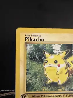 Pikachu Gold W Stamp 60/64 1st Edition Jungle Duelist Promo Pokemon Card - Image 2
