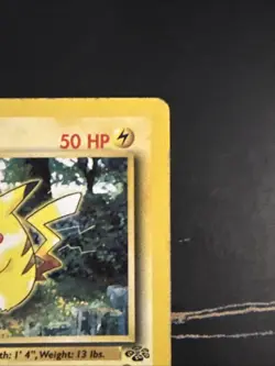 Pikachu Gold W Stamp 60/64 1st Edition Jungle Duelist Promo Pokemon Card - Image 3
