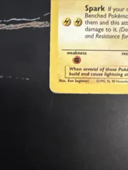 Pikachu Gold W Stamp 60/64 1st Edition Jungle Duelist Promo Pokemon Card - Image 5