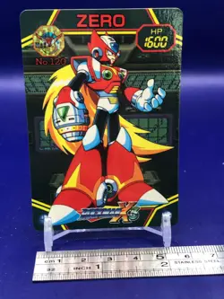 Zero Mega Man Megaman X3 No.120 Card Bandai 1995 Japanese - Image 2