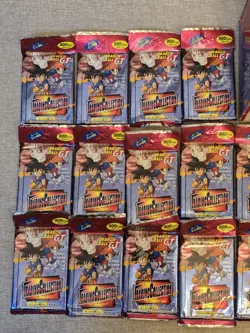 1996 JAPAN DRAGON BALL GT TRADING COLLECTION TRADING CARD 14 PACK NEW AND BOX - Image 2