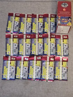 1996 JAPAN DRAGON BALL GT TRADING COLLECTION TRADING CARD 14 PACK NEW AND BOX - Image 3