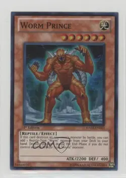Worm Prince 1st Ed. YuGiOh Hidden Arsenal 2 #HA02-EN053 2010 gl9 - Image 1