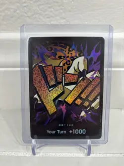 Rob Lucci Foil Don!! PRB-01 One Piece Card Game The Best Premium Booster English - Image 1