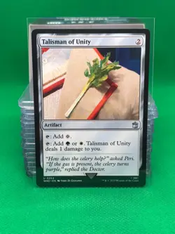 MTG - TALISMAN OF UNITY - Doctor Who (U) - Image 1