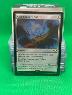 Commander's Sphere - Warhammer 40k - Surge Foil - MTG - Damaged - Image 1