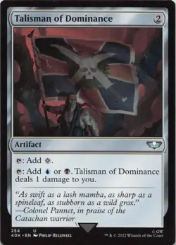 Talisman of Dominance () U Universes Beyond: Warhammer 40,000 254 LP-NM - Image 1