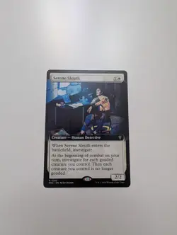 MTG - Serene Sleuth (Extended Art) - Murders at Karlov Manor NM/M Condition - Image 1