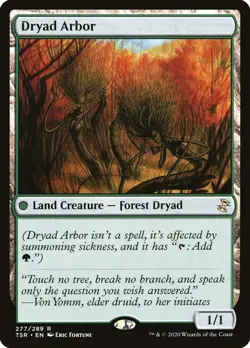 Dryad Arbor- Time Spiral Remastered Regular MTG-NM - Image 1