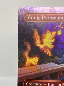 Young Pyromancer (Borderless) #364 - MTG Double Masters 2022 - FOIL - NM - Image 2