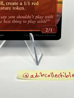 Young Pyromancer (Borderless) #364 - MTG Double Masters 2022 - FOIL - NM - Image 4