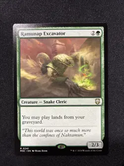 MTG - Ramunap Excavator Commander: Modern Horizons 3 - Image 1