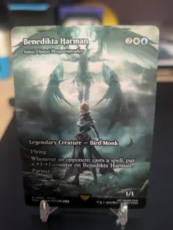 magic the gathering final fantasy Benedikta Harman Borderless Non Foil - Image 1