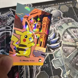 Pikachu Travel Petra Electric Pokemon 2025 Cracked Ice Holo Card Database - Image 2