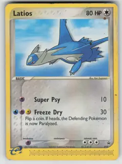 Latios - (Pokemon Heroes: Latios & Latias DVD Release) Promo Nintendo Promos 015 - Image 1
