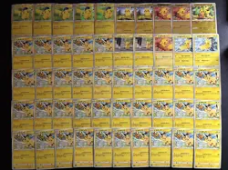 500 lot Set ALL Pikachu Japanese Pokemon Trading Card K354 - Image 3