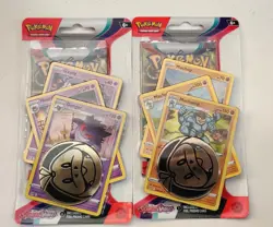 Pokemon Scarlet and Violet Premium Checklane Blisters (2 PACKS) - Image 1