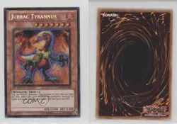 Jurrac Tyrannus 1st Ed. YuGiOh Hidden Arsenal 2 #HA02-EN038 2010 0b3 - Image 3