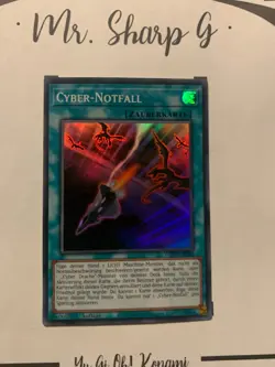 CYBER-NOTFALL - 1. AUFLAGE GEIM-DE042 DEUTSCH Yu-Gi-Oh! CARD SUPER RARE HOLO - Image 2