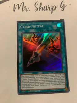 CYBER-NOTFALL - 1. AUFLAGE GEIM-DE042 DEUTSCH Yu-Gi-Oh! CARD SUPER RARE HOLO - Image 4