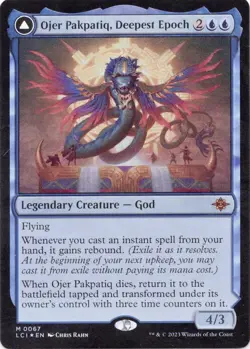 MTG Ojer Pakpatiq, Deepest Epoch FOIL Lost Caverns of Ixalan LCI Near Mint Card - Image 1