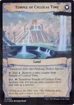 MTG Ojer Pakpatiq, Deepest Epoch FOIL Lost Caverns of Ixalan LCI Near Mint Card - Image 2