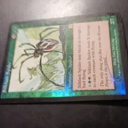 Mtg Silklash Spider Foil LP Onslaught Spider Creature Magic Green Card Rare - Image 3
