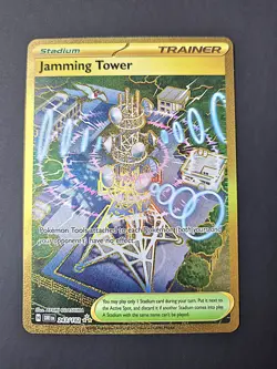 Pokemon TCG Jamming Tower Card 243/182 Destined Rivals Series - Image 1