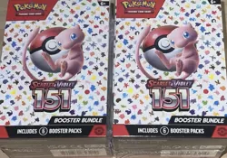 Lot Of 2 Pokemon 151 Scarlet Violet Booster Bundles English TCG Sealed Pokemon - Image 1